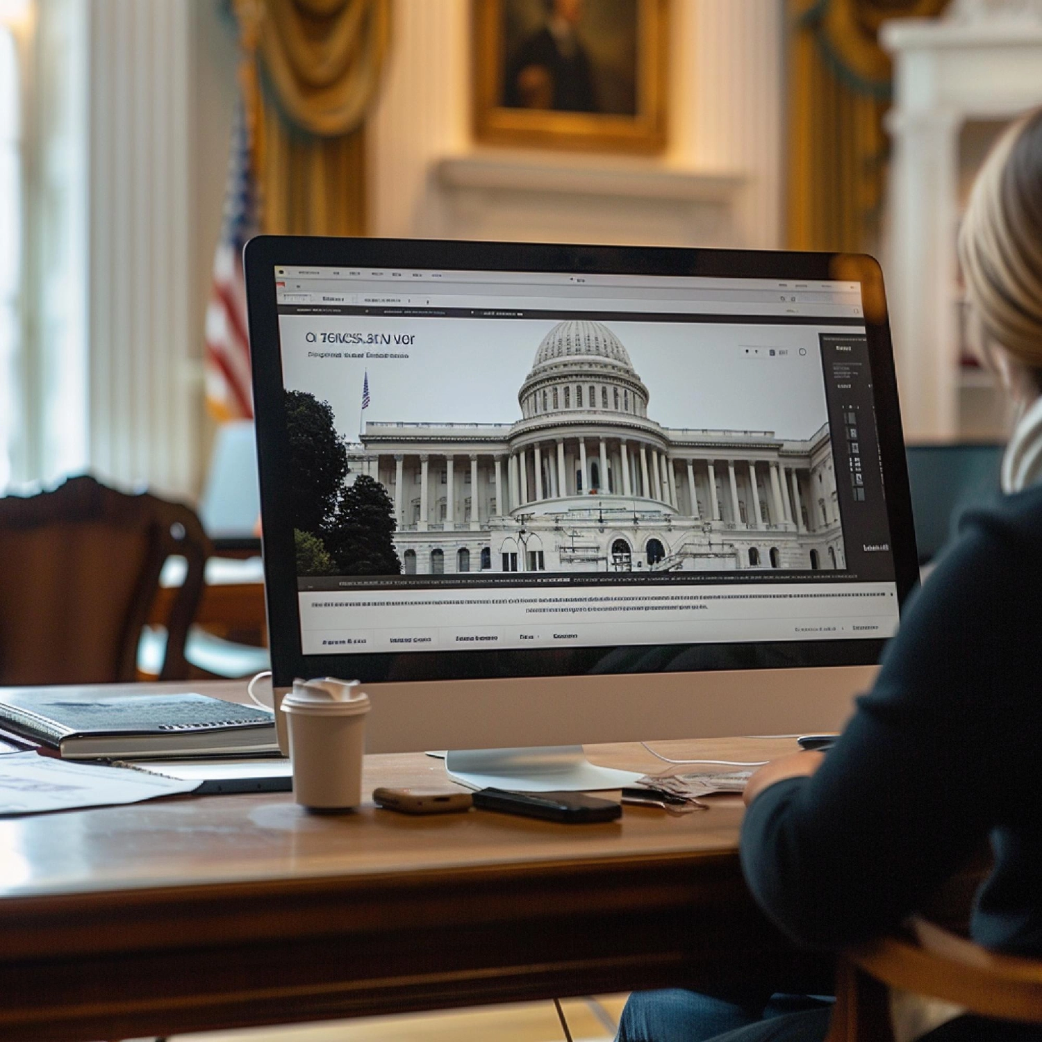 Government Portal Screenshot